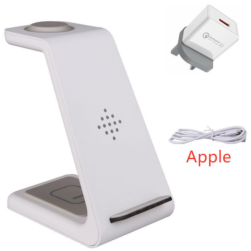 3-in-1 Wireless Charger for Apple Watch, iPhone, and AirPods – Fast Charging Station