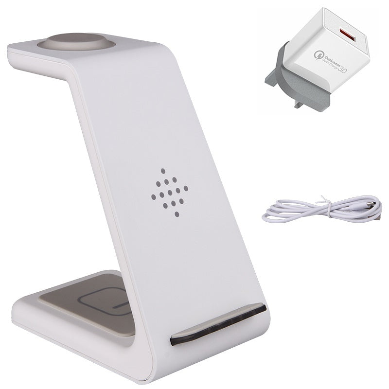 3-in-1 Wireless Charger for Apple Watch, iPhone, and AirPods – Fast Charging Station