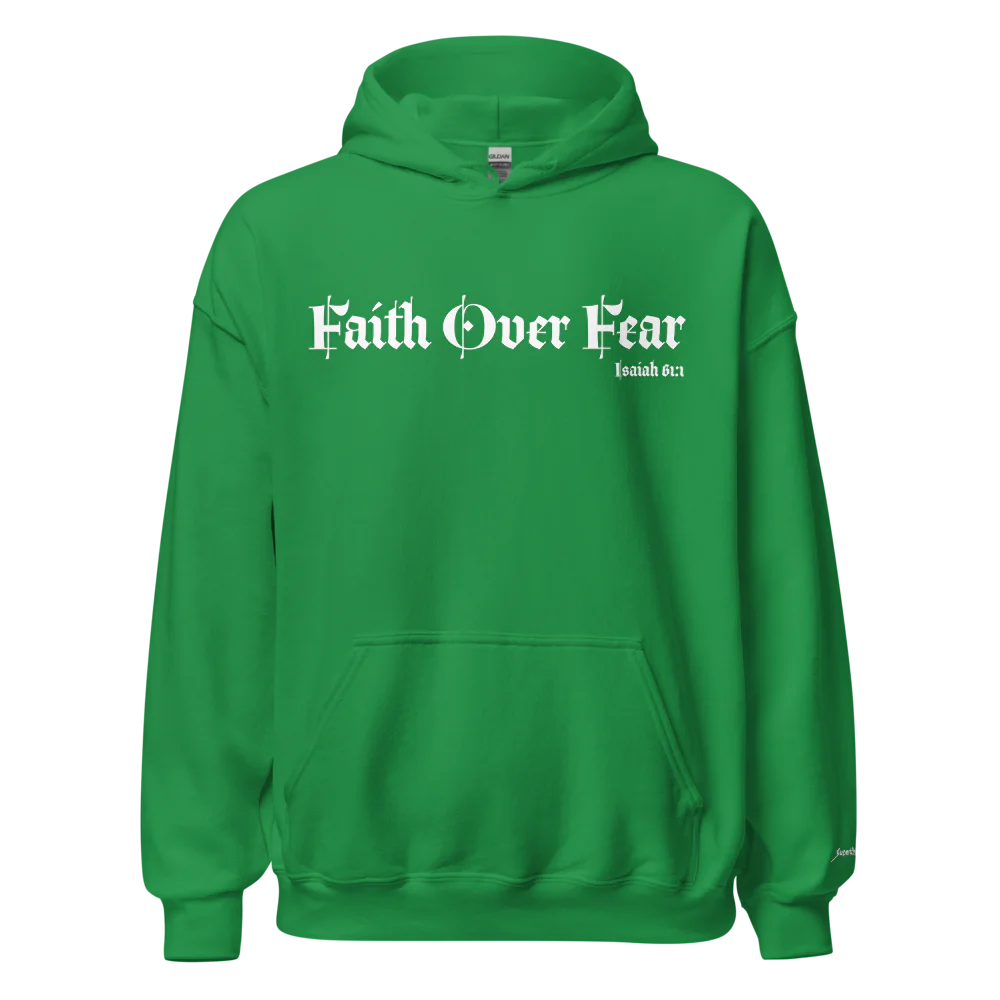 Unisex Heavy Blend Hoodie | Faith Over Fear