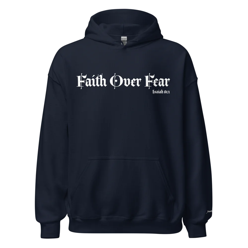 Unisex Heavy Blend Hoodie | Faith Over Fear