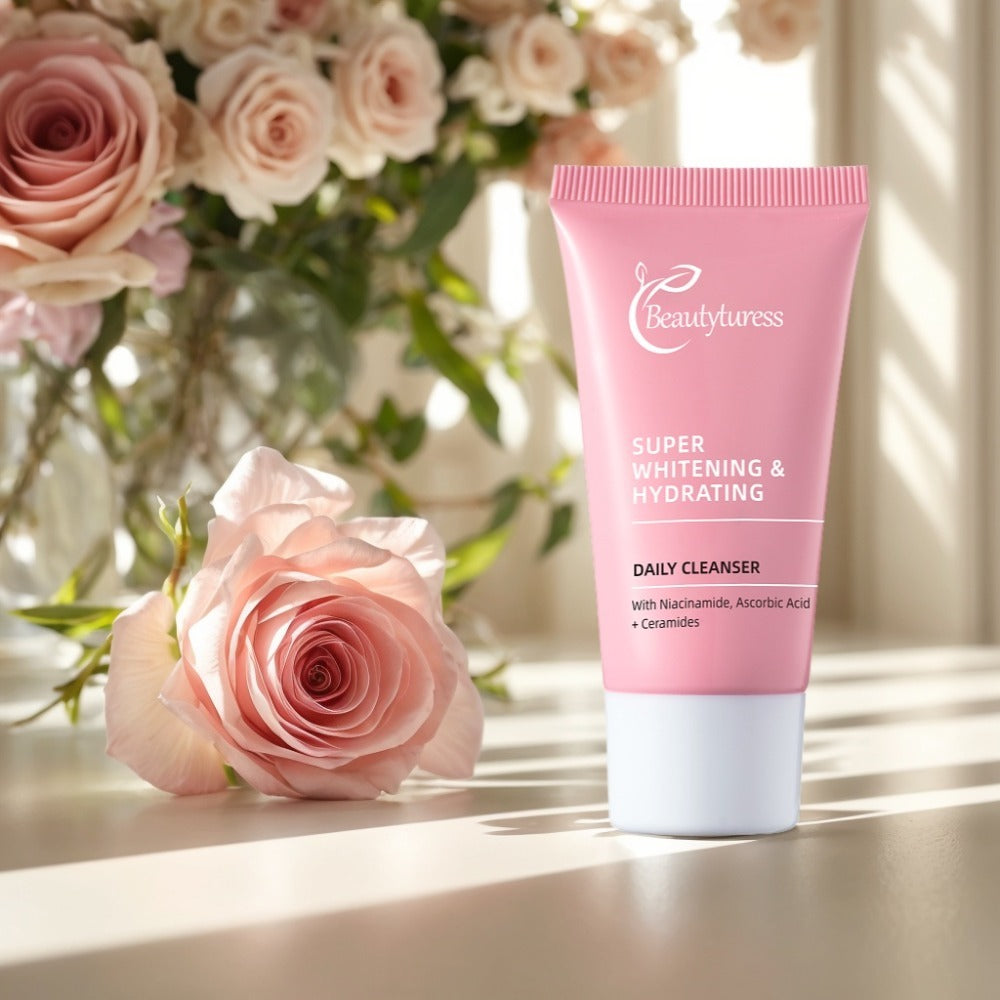 A Travel Must-have, A Whitening And Moisturizing Set Of 5 Pieces