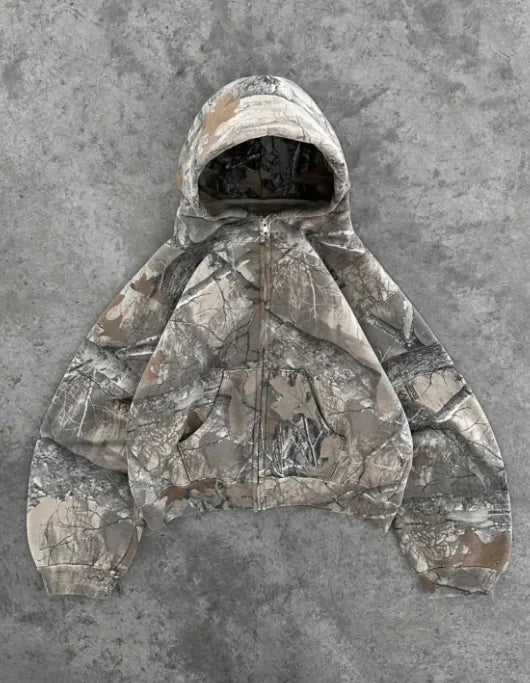 Ladies' CAMO 3D Graphic Hoodie