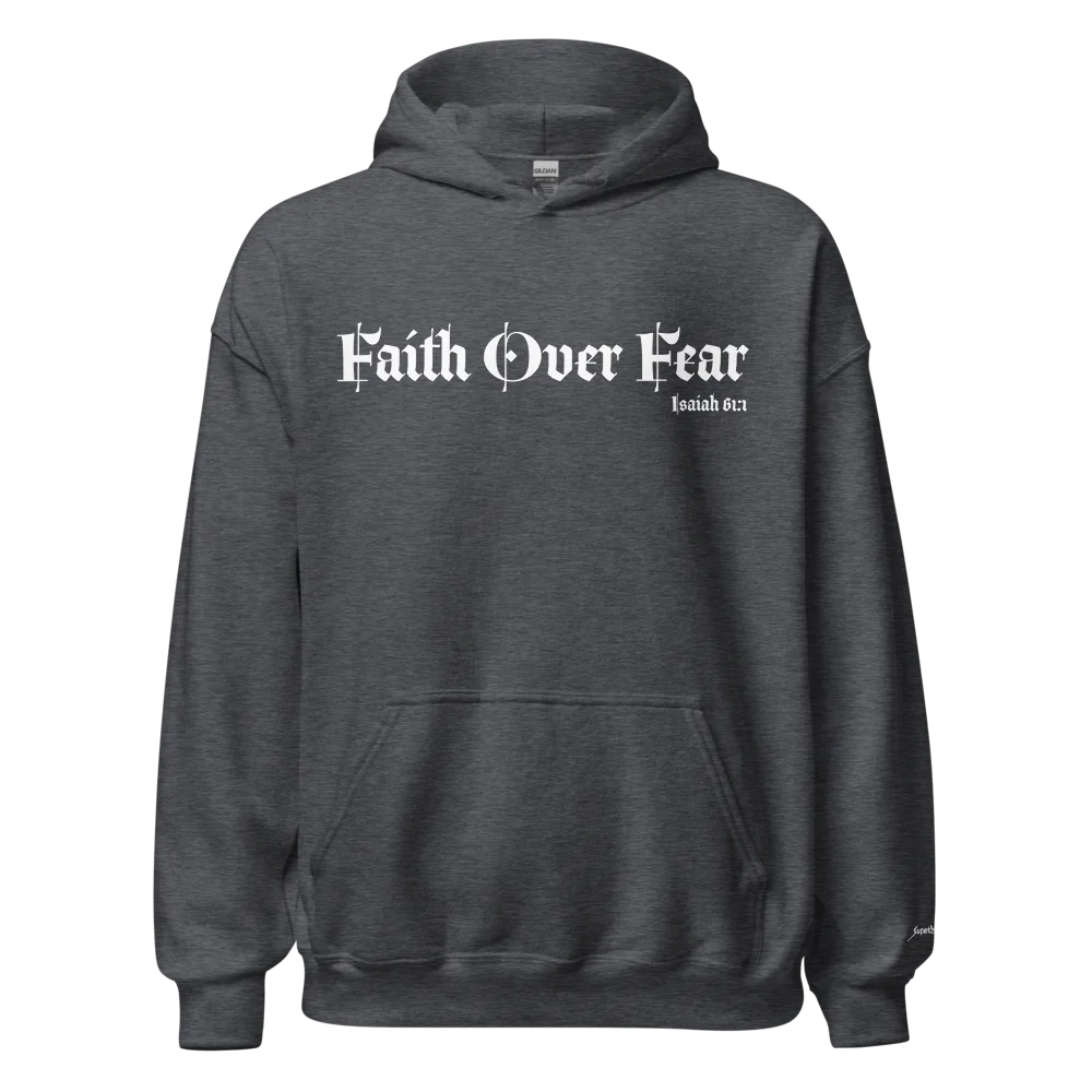 Unisex Heavy Blend Hoodie | Faith Over Fear