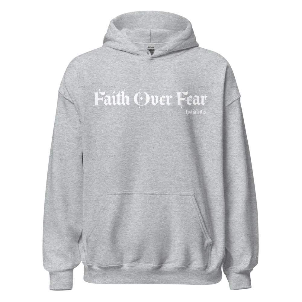 Unisex Heavy Blend Hoodie | Faith Over Fear