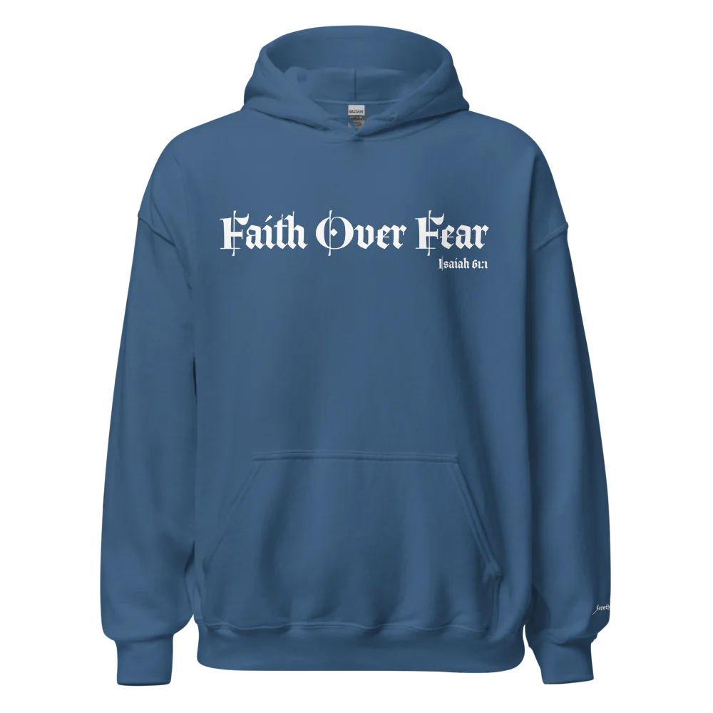 Unisex Heavy Blend Hoodie | Faith Over Fear