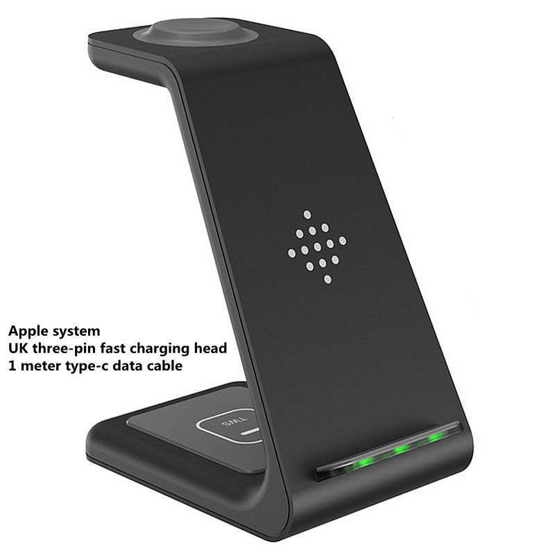 3-in-1 Wireless Charger for Apple Watch, iPhone, and AirPods – Fast Charging Station