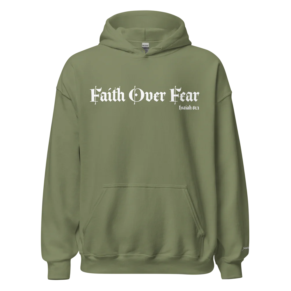 Unisex Heavy Blend Hoodie | Faith Over Fear