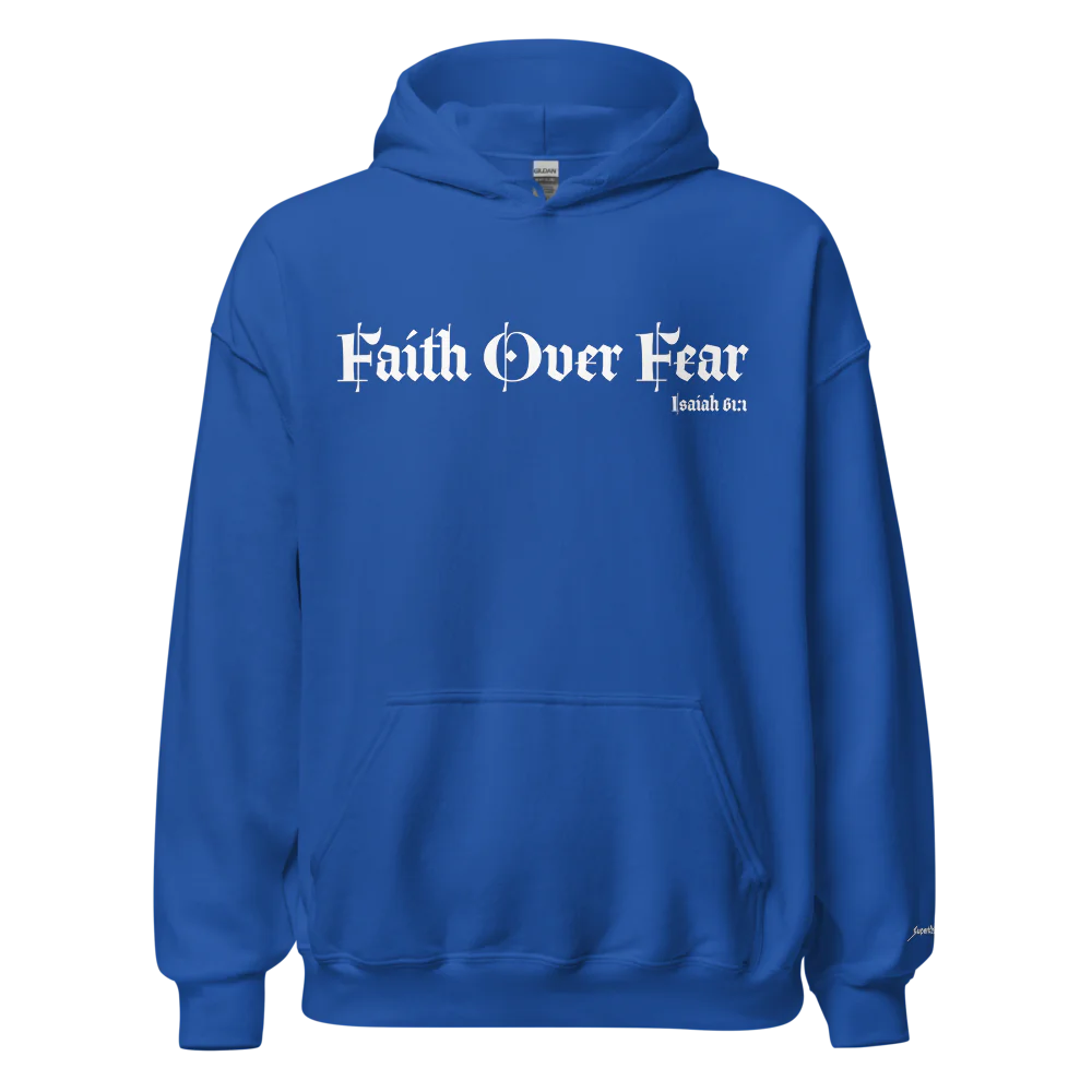 Unisex Heavy Blend Hoodie | Faith Over Fear