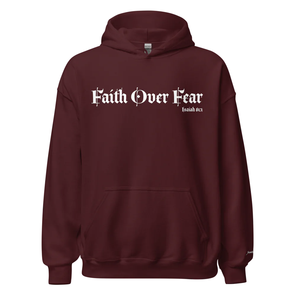 Unisex Heavy Blend Hoodie | Faith Over Fear