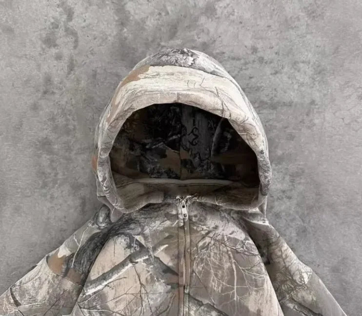 Ladies' CAMO 3D Graphic Hoodie