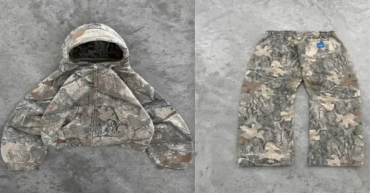 Ladies' CAMO 3D Graphic Hoodie