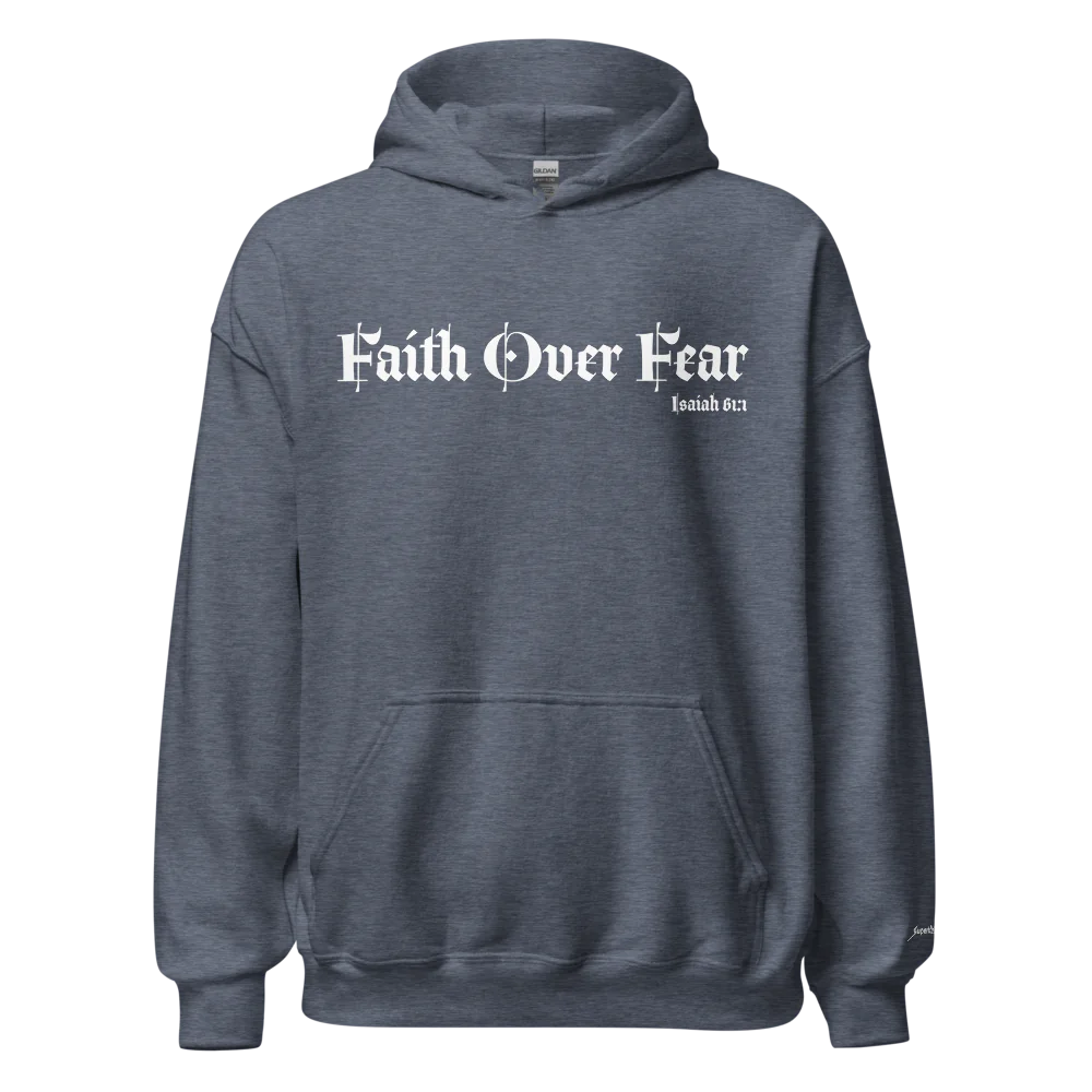 Unisex Heavy Blend Hoodie | Faith Over Fear